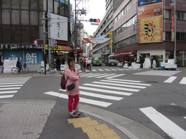 柳橋中央市場入口