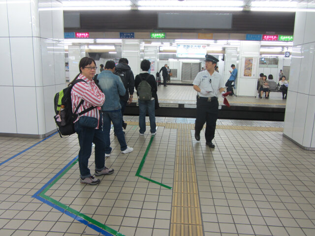 名鉄名古屋駅月台