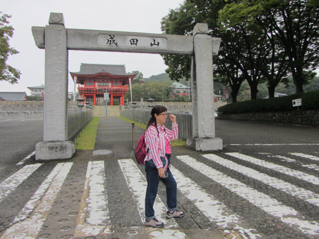 犬山市成田山南面入口