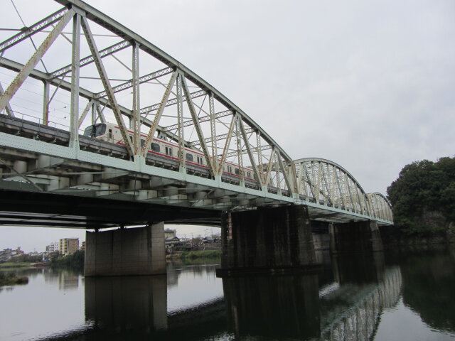 犬山市．木曾川 犬山橋