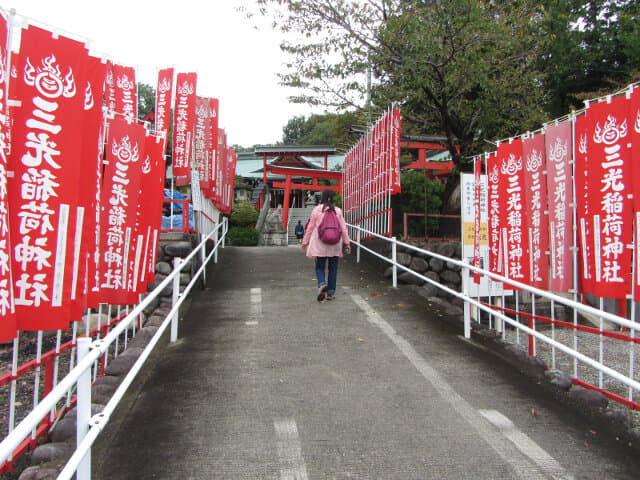 犬山城．三光稻荷神社参道