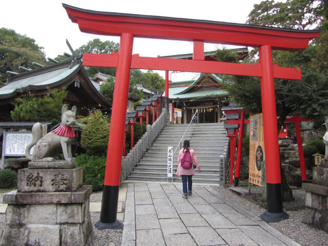 犬山城．三光稻荷神社参道