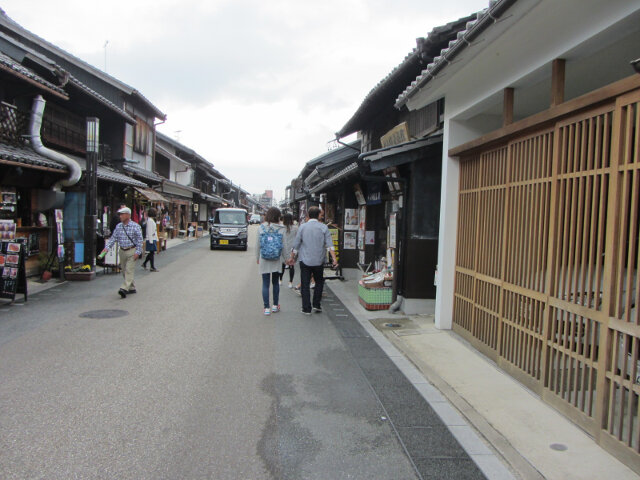 犬山城下町．本町通老街