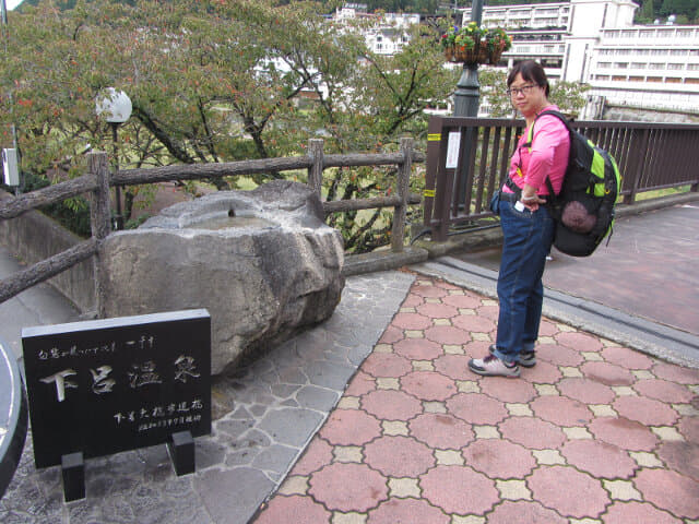 下呂溫泉街．下呂大橋步道橋