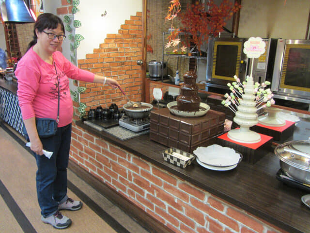 下呂彩朝樂別館餐廳自助晚餐