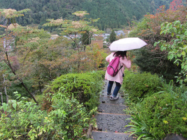 下呂溫泉合掌村秋天景色