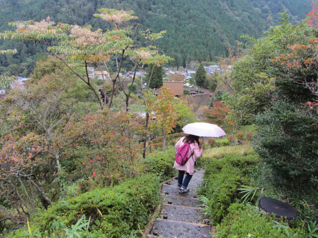 下呂溫泉合掌村秋天景色