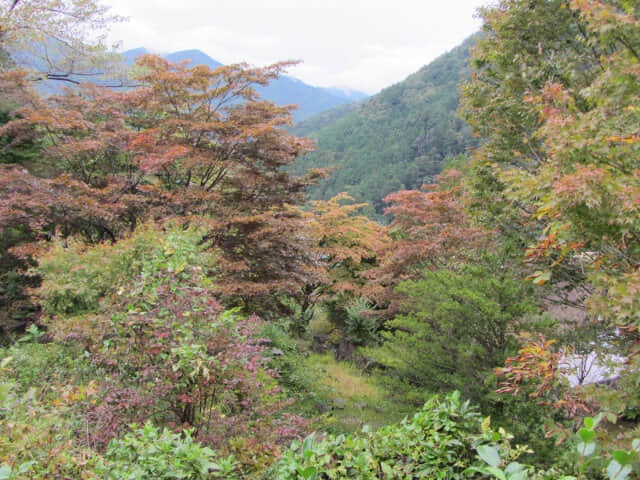 下呂溫泉合掌村秋天景色