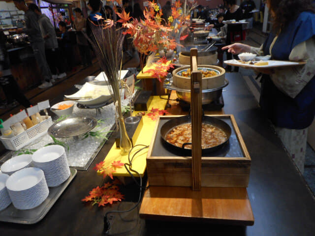 下呂彩朝樂別館山王閤餐廳自助早餐