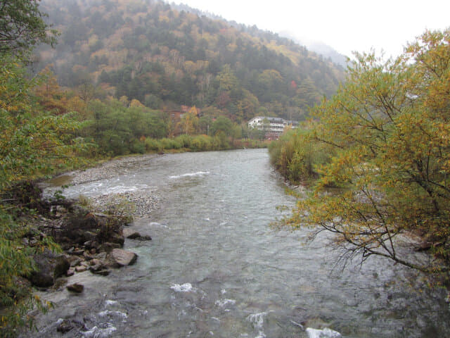 上高地．梓川