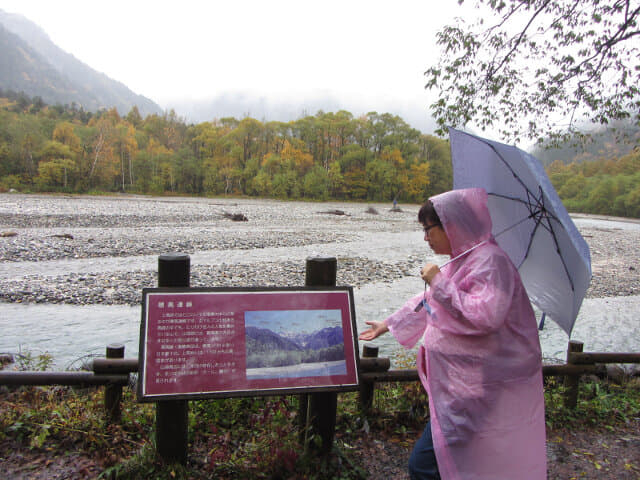 上高地．穗高連峰