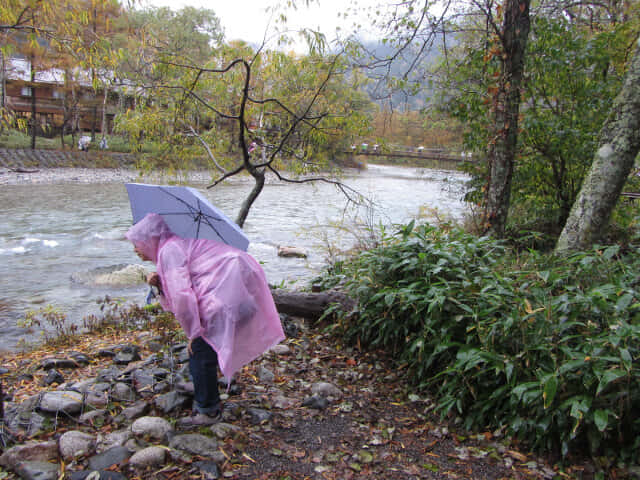 上高地．梓川