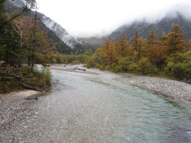 上高地．梓川