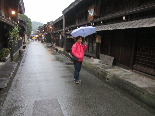 高山市 古い町並み．三之町