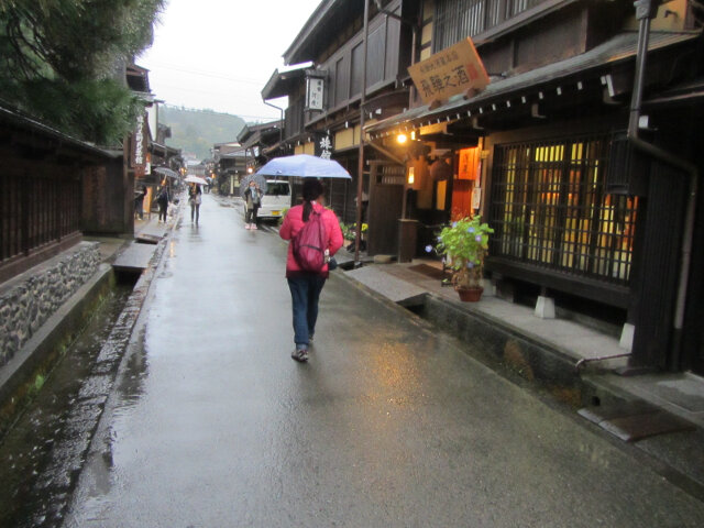 高山市 古い町並み．三之町