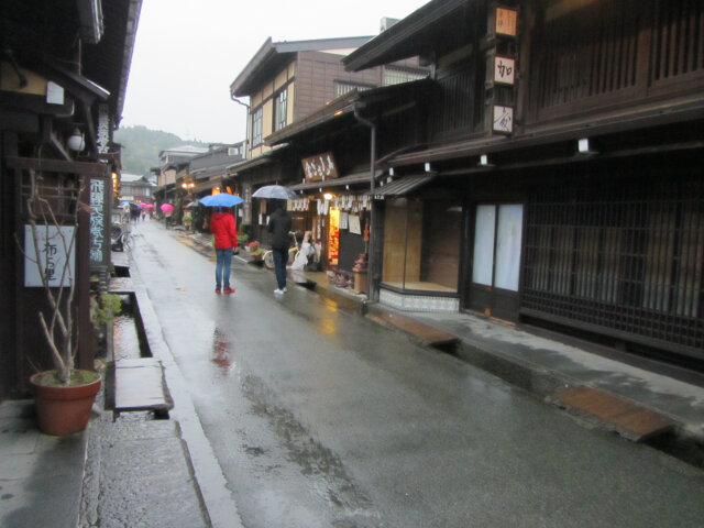 高山市 古い町並み．三之町