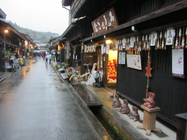 高山市 古い町並み．三之町