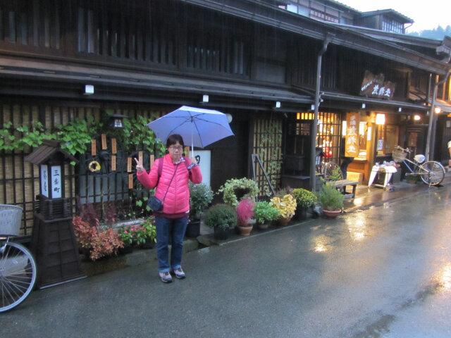 高山市 古い町並み．三之町