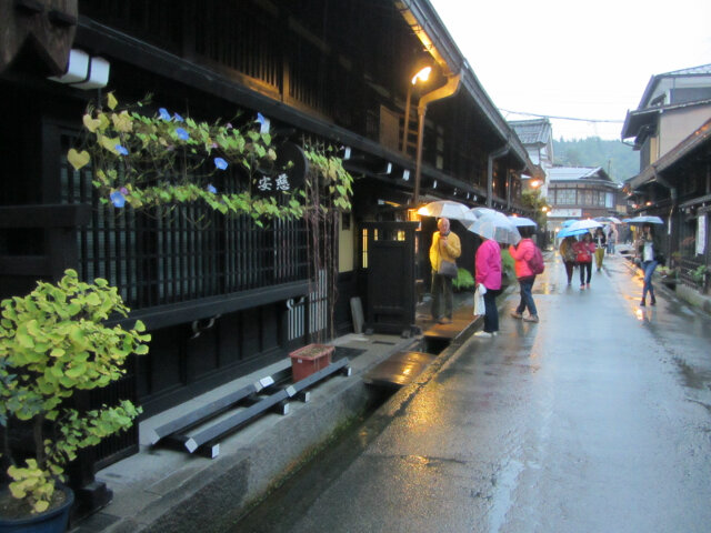 高山市 古い町並み．三之町