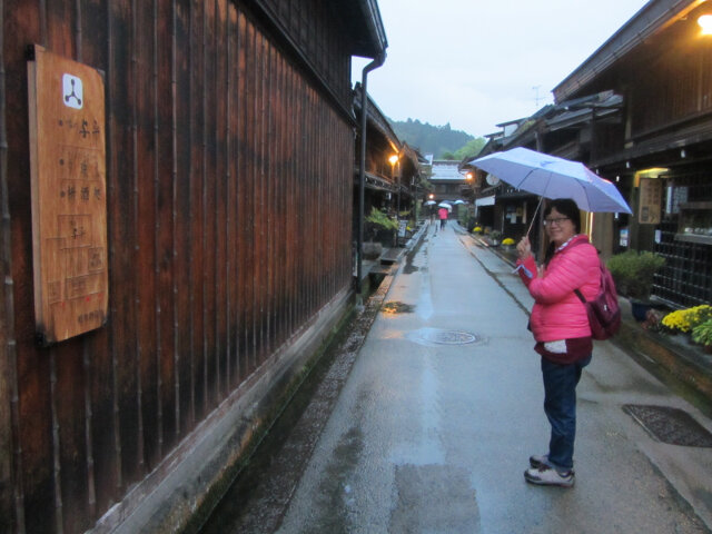 高山市 古い町並み．三之町