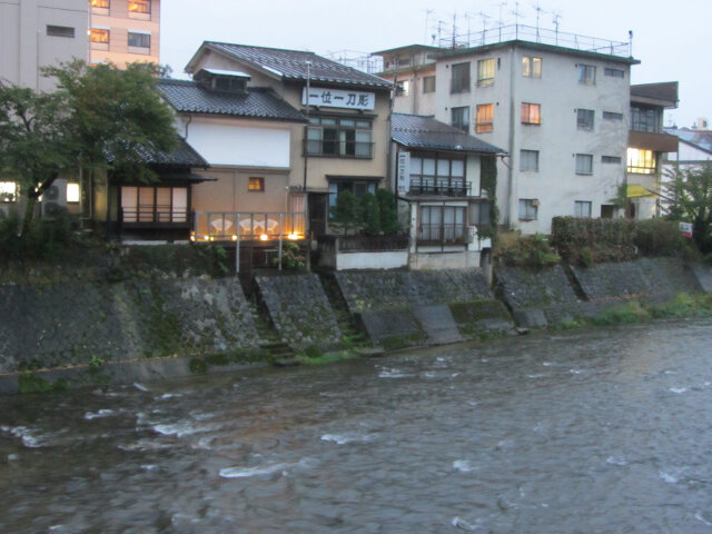 高山市三町、片原町古街