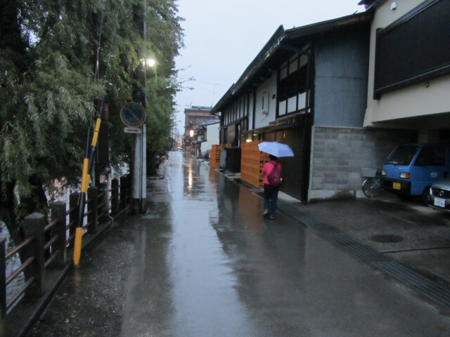 高山市三町、片原町古街