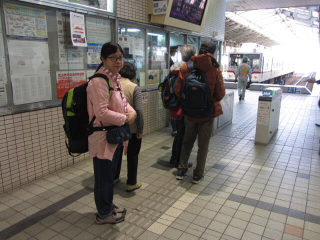 電鉄富山駅 剪票口