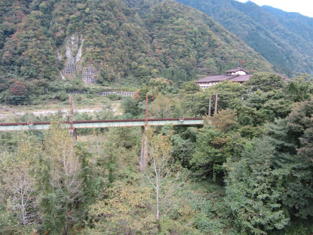 立山町．常願寺川 電鉄富山架空鐵道橋