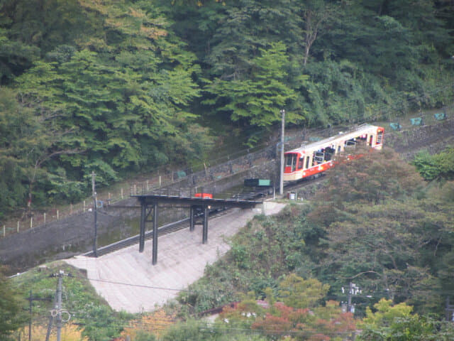 立山美女平往立山駅登山纜車