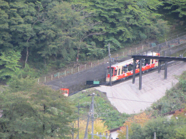 立山美女平往立山駅登山纜車