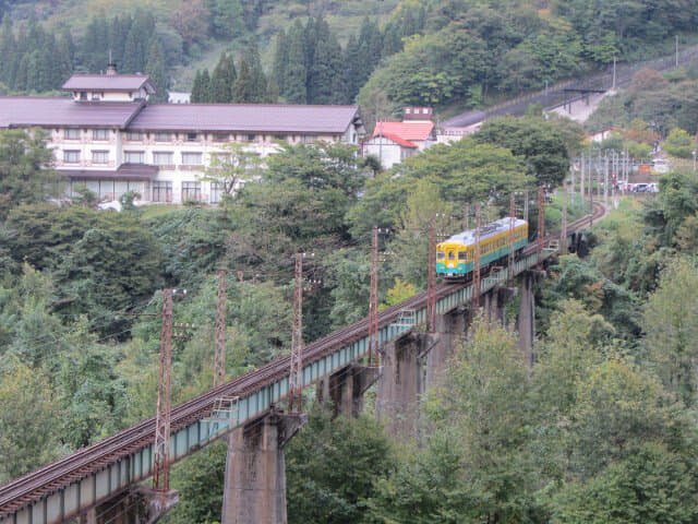 立山町．常願寺川 電鉄富山架空鐵道橋