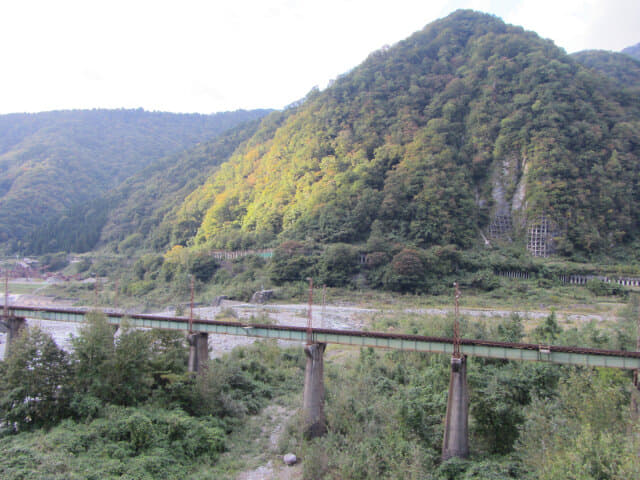 立山町．常願寺川 電鉄富山架空鐵道橋