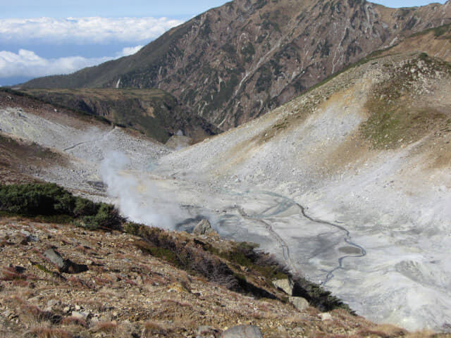 立山室堂．地獄谷