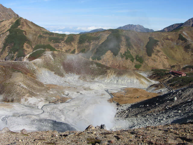 立山室堂．地獄谷