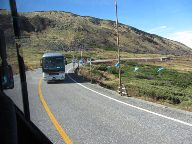 立山室堂至彌陀原沿途景色