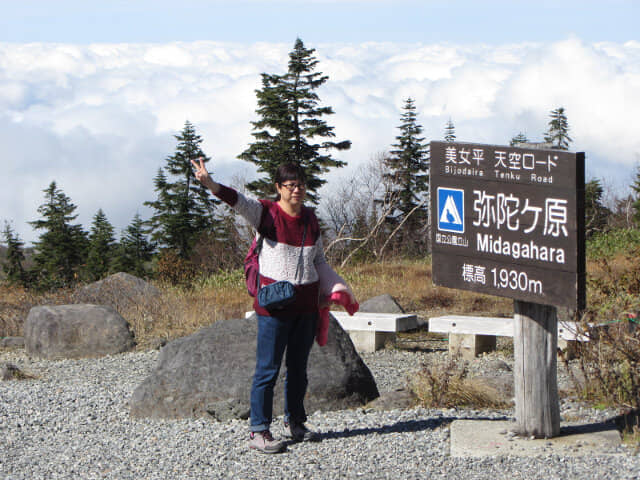 立山彌陀原雲海