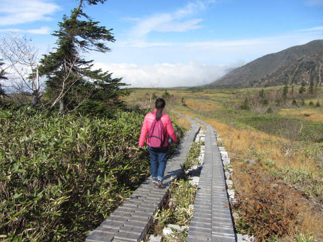 立山彌陀原遊步道: A-Bガキの田広場段