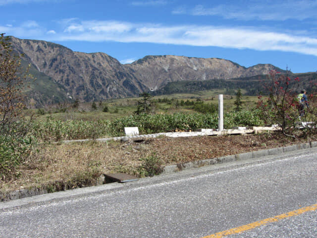 立山彌陀原 高原巴士道路