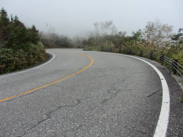 立山弘法至八郎坂下山口 立山高原馬路