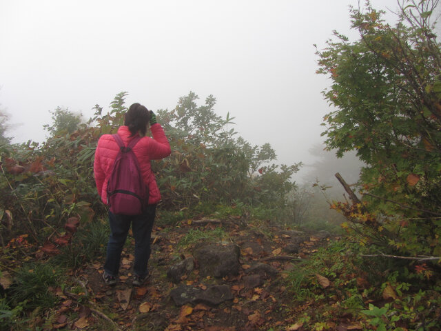 立山八郎坂陡峭崎嶇山路