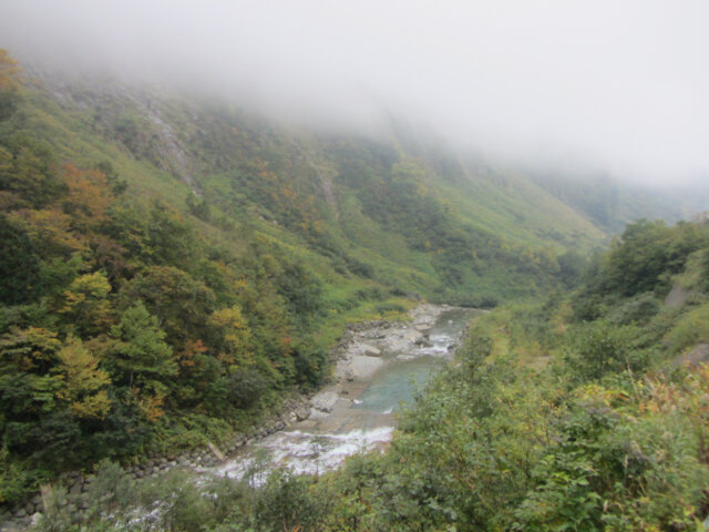 立山．稱瀑布 称名川