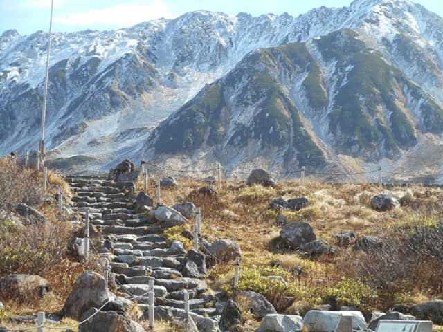 立山室堂登山步道口