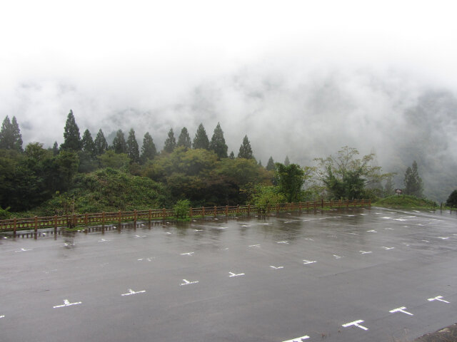 五箇山相倉合掌村入口停車場