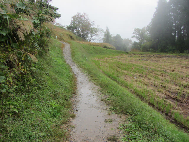 五箇山．相倉合掌造集落 全景攝影展望台登山路