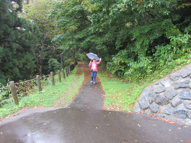 五箇山．相倉合掌造集落 森林浴步道出口