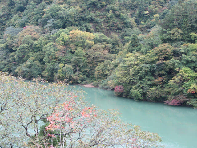 五箇山．菅沼合掌村 庄川