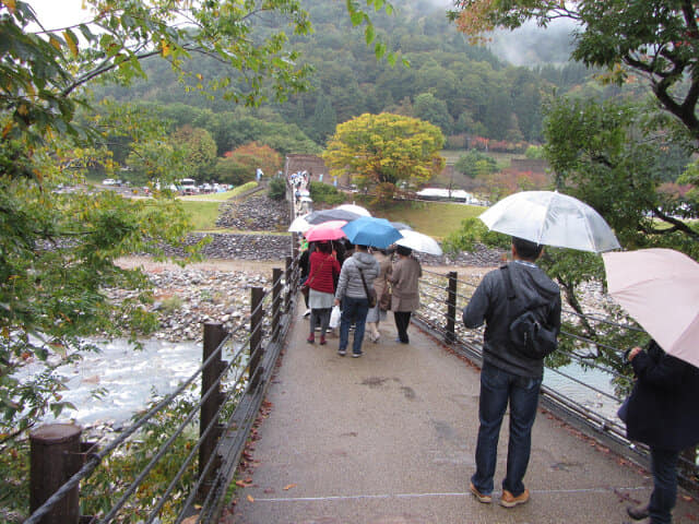 白川鄉合掌村相逢橋 (であい橋)