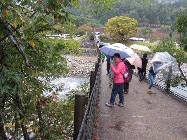 白川鄉合掌村相逢橋 (であい橋)