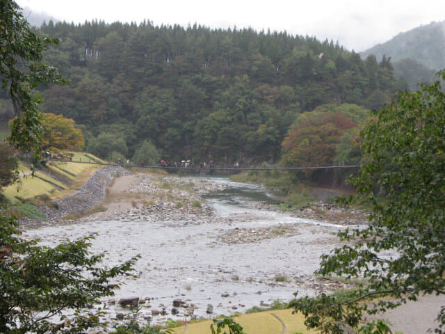 白川郷合掌村相逢橋 (であい橋)