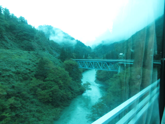 五箇山．庄川風景